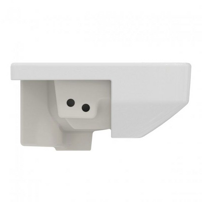 Ideal Standard i.Life S 500mm Semi-Recessed Basin With Overflow - White - T51950