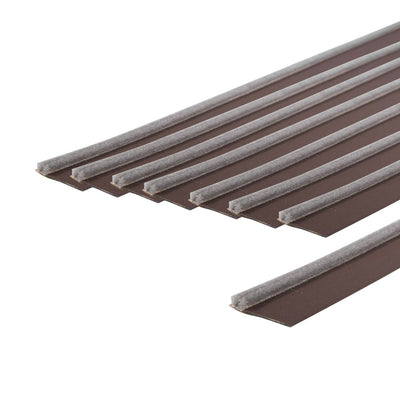 Extinguishers & Equipment: Surface-Mounted Intumescent Strips Kit - 25mm - Fire and Smoke Brown / Single Door Kit by Complete Fire Protection (Safelincs-CFPFPSMB)