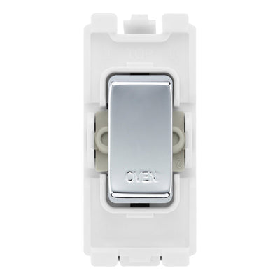 BG RROVPC Polished Chrome 20 Amp DP Appliance Grid Switch Labelled Oven by British General (BG-RROVPC+RPC30)