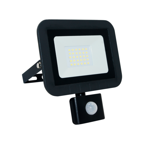 Emco LSF20P 20W IP65 Slimline outdoor LED floodlight With PIR Sensor