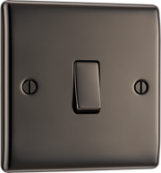 BG NBN13 Nexus Metal Black Nickel 1 Gang 10A 10AX Intermediate Plate Switch by British General (BG-NBN13-Shopify-SA_1)