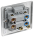NBS74 Back - This 45A single switch for cookers from British General is double poled for safety and has a flush power indicator.