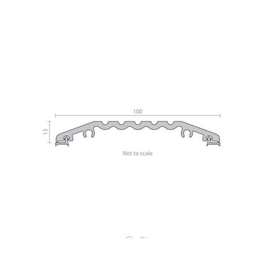 Raven RP19 - Heavy Duty Threshold Plate by Astroflame (ASTRO-ADRP19)
