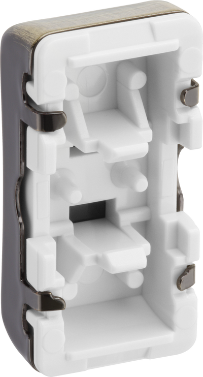 BG RRACAB Nexus Grid Antique Brass 'AIR CON' Grid Rocker