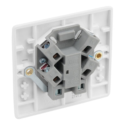 BG Nexus 13A Neon Unswitched Fused Connection Unit & 50mm Pattress Back Box