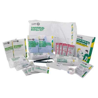 St John Ambulance Universal First Aid Refill Kit