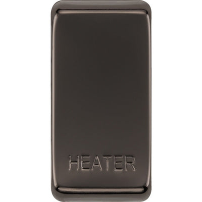 BG RRHTBN Nexus Grid Black Nickel 'HEATER' Rocker