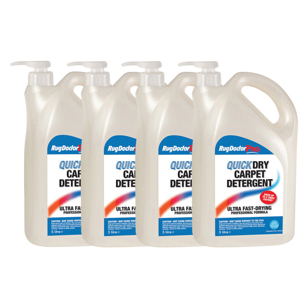 Quick Dry Carpet Detergent – 5 Litre (4 Bottles Per Case)