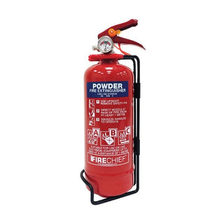 0.8kg Powder Fire Extinguishers for Cars, Caravans and Travel - Firechief by FireChief (HSFMP800)