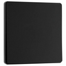 BG Evolve Matt Black Intermediate 20A Edge to Edge Rocker Light Switch | PCDMB13EB by British General (BG-PCDMB13EB)