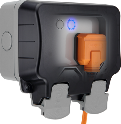 BG WP22/HC Outdoor Weatherproof Double Socket 13 Amp IP66