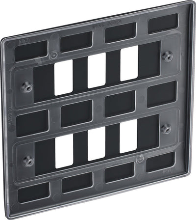 BG RPM6 Nexus Grid Part M | 6 Module Front Plate