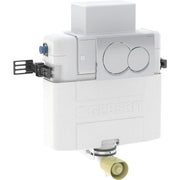 Geberit Alpha 82cm Concealed Cistern & Alpha01 Round Flush Plate - 109.004.21.1 by Geberit (Geberit-109.004.21.1)