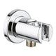 Grohe Relexa Plus Outlet Elbow Chrome With Wall Shower Holder - 28628000