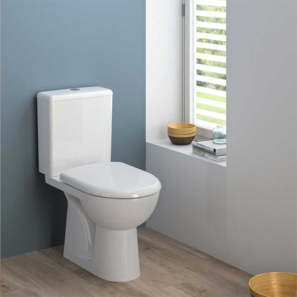 Geberit Selnova Close Coupled Pan - 390x360x670mm - White - 501.040.00.6