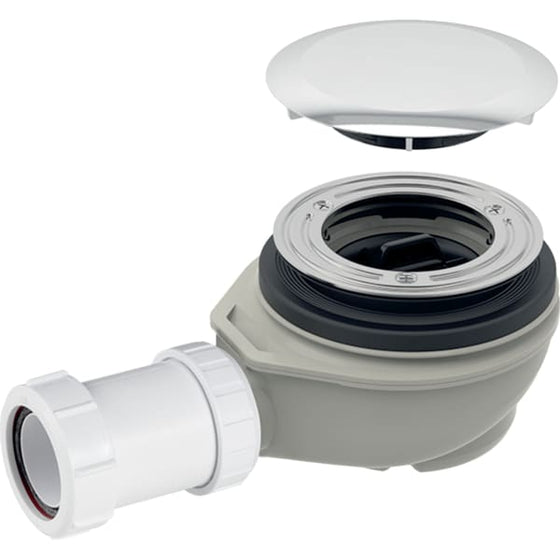 Geberit Shower Tray Trap & Waste - Chrome 150.555.21.1 by Geberit (Geberit-150.555.21.1)