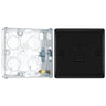 BG Nexus Matt Black 20A 16AX Intermediate Light Switch NFB13 with 25mm Steel Back Box by British General (BG-NFB13+HGS02)