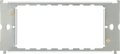 BG RFR34 3 and 4 Gang Grid Frame for Nexus Metal - White Moulded - Metal Clad and Part M Front Plates