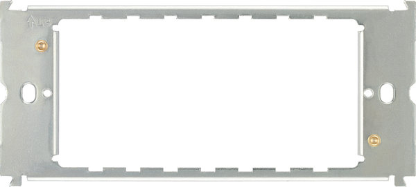 RFR34 Front - The Grid modular range from British General allows you to build your own module configuration with a variety of combinations and finishes. This universal frame is suitable for installation of all screwed plate versions that fit 6 or 8 Grid modules including Metal Clad, Nexus Metal and Brass Grid front plates.