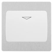 BG Evolve Brushed Steel Key Card Switch PCDBSKYCSW by British General (BG-PCDBSKYCSW)