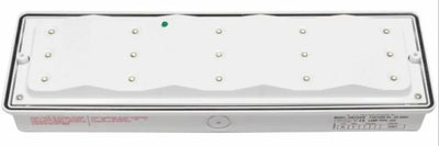 Emco EMLEDXBM 3hrs Non Maintained LED Emergency Bulkhead Fire Exit Light Fitting by Emco Group (Emco-EMLEDXBM)