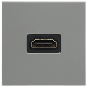 BG EMHDMIG Grey 2 Module Euro Module 1.4 HDMI Outlet by British General (BG-EMHDMIG-Shopify-SA_1)