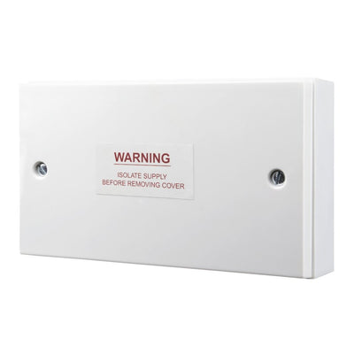 BG 906 Moulded Square Edge | White | 10 Way Connection Unit