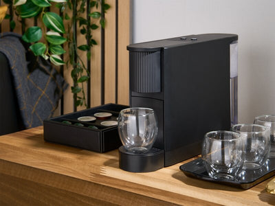Corby Camden Espresso Coffee Machine in Black - UK Plug