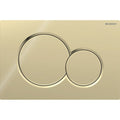 Geberit Sigma01 WC Dual Flush Plate Fine Brass - 115.770.DT.5