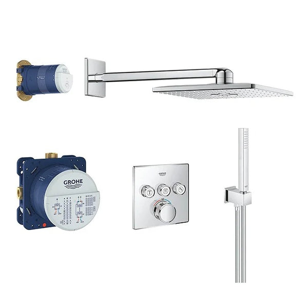 Grohe Grohtherm SmartControl Perfect shower set with Rainshower 310 SmartActive Cube