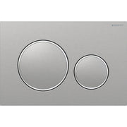 Geberit Sigma20 Round WC Dual Flush Plate - Brushed Stainless Steel - 115.882.SN.1 by Geberit (Geberit-115.882.SN.1)