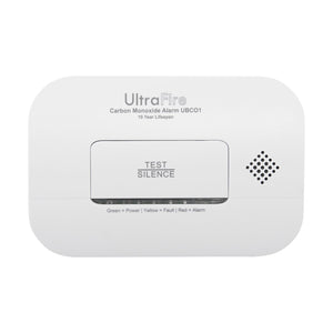 10 Year Life LED Carbon Monoxide Alarm - UltraFire UBCO1