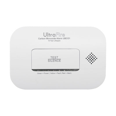 10 Year Life LED Carbon Monoxide Alarm - UltraFire UBCO1