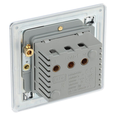 BG Screwless Polished Chrome Key Card Switch FPCKYCSW