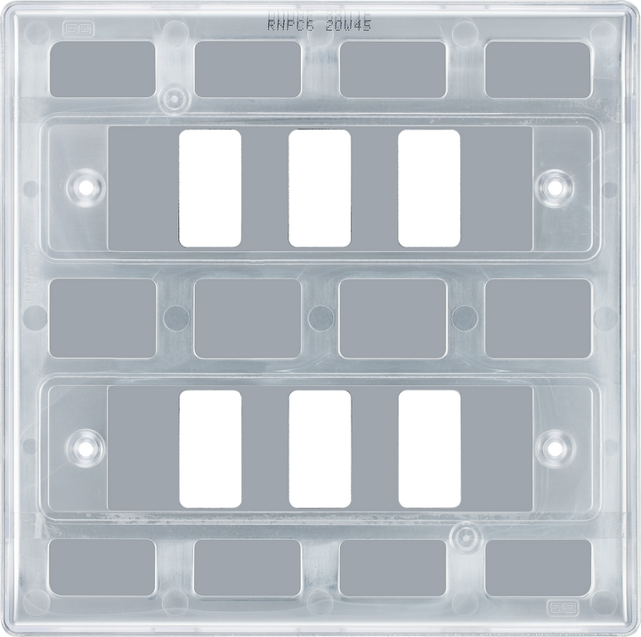 RNPC6 Back - The Grid modular range from British General allows you to build your own module configuration with a variety of combinations and finishes.