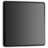 BG Evolve Black Chrome 1 Gang 2-Way 20A Edge to Edge Rocker Light Switch | PCDBC12EB by British General (BG-PCDBC12EB)