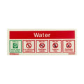 Fire Extinguisher Self-Adhesive Signs
