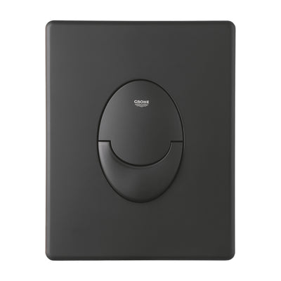 Grohe Skate Air Vertical Installation Flush Plate - Phantom Black - 38505KF0 by Grohe (Grohe-38505KF0)