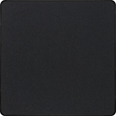 BG Evolve PCDMB94B Single Blank Plate - Matt Black (Black) by British General (BG-PCDMB94B)