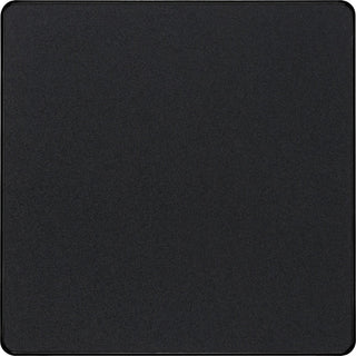 BG Evolve PCDMB94B Single Blank Plate - Matt Black (Black) by British General (BG-PCDMB94B)