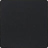 BG Evolve PCDMB94B Single Blank Plate - Matt Black (Black) by British General (BG-PCDMB94B)