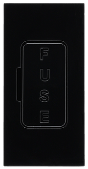 BG EMFUSEB Euro Module 13A Fused Module - Black by British General (BG-EMFUSEB)