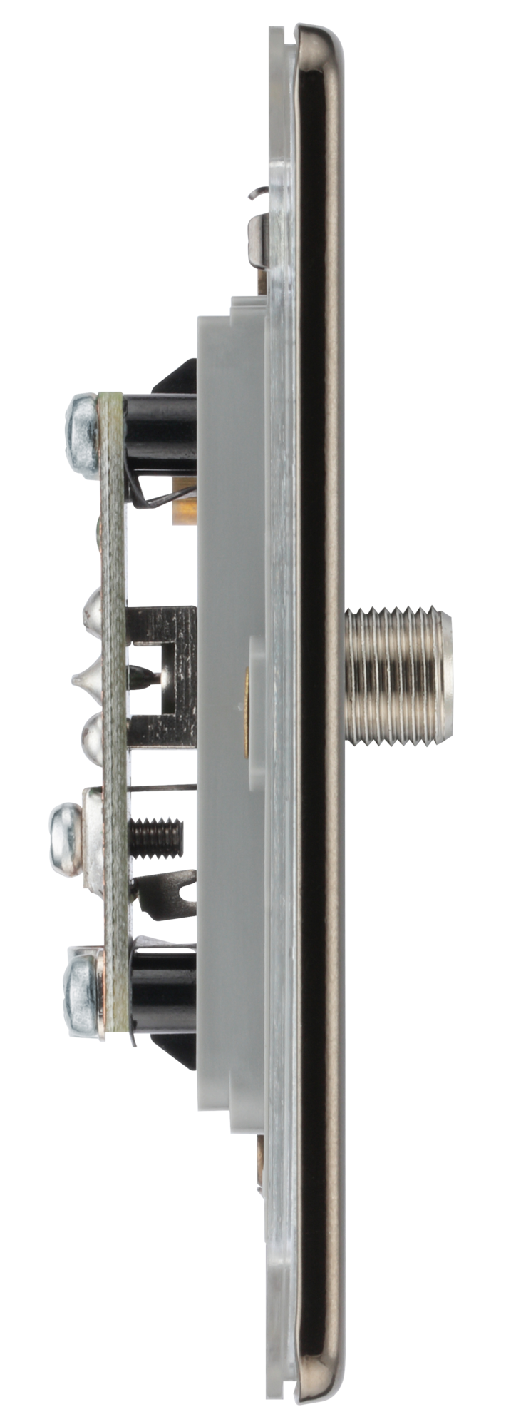 FBN64 Side - This satellite socket from British General can be used to install satellite cables while maintaining maximum signal quality.