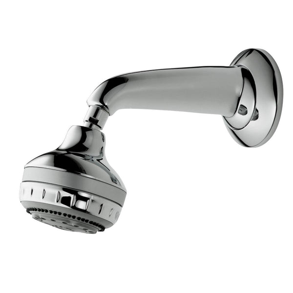 Aqualisa TURBOSTREAM Fixed Shower Head; Wall Mounted; 3 Power function Shower Head; Chrome- 99.30.01