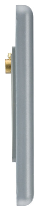 BG MC5EMS2 Metal Clad | 2 Module Square Euro Module Front Plate by British General (BG-MC5EMS2)