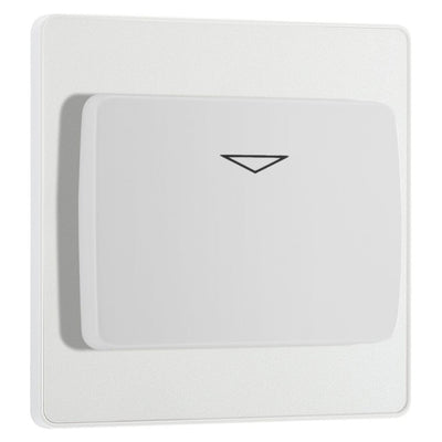 BG Evolve Pearlescent White Key Card Switch PCDCLKYCSW