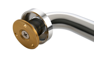 Corby Harrogate Grab Rail in Polished Steel