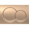 Geberit Alpha01 Round Dual Flush Plate - Red Gold - 115.035.QA.1