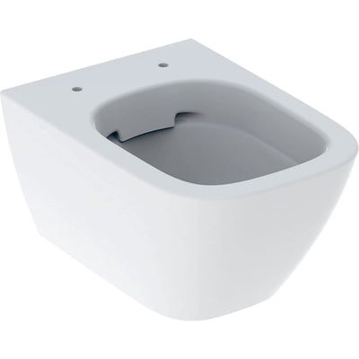 Geberit Smyle Square Rimless Compact Wall-Hung WC 490mm - 500.379.01.1 by Geberit (Geberit-500.379.01.1)