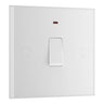 BG 931 Moulded Square Edge | White | 1 Gang 20A 2 Pole Neon Switch by British General (BG-931)